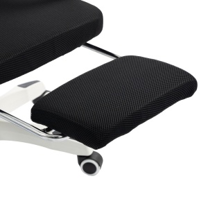 Scaun de birou V2, Meton, Negru, 60x48x128 cm - Img 12