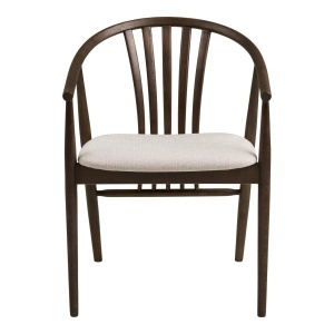 Scaun dining Agustin, Gri, 54x57x78 cm - Img 4