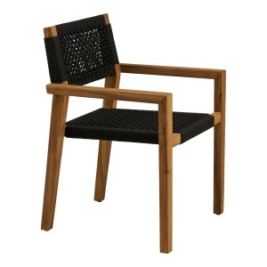 Scaun dining Anzio, Natural, 57x60x83 cm