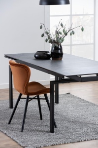 Scaun dining Batilda -A1, Portocaliu, 82.5x47x53 cm - Img 3