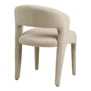 Scaun dining Belmont, Nisip, 61x57x79 cm - Img 2