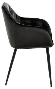 Scaun dining Brooke V1, Gri, 83x58x55 cm - Img 5