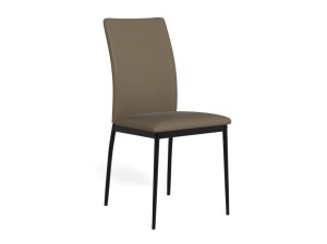Scaun dining Demina V3, Gri, 92x43.5x53 cm - Img 3