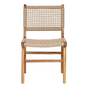 Scaun dining Derby, Natural, 56x50x90 cm - Img 4