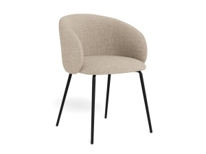 Scaun dining Eleanor, Bej, 79x55.5x55 cm - Img 7