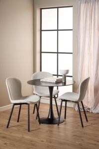 Scaun dining Esra, Bej, 86x50x58 cm - Img 2