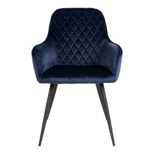 Scaun dining Harbo dining, Albastru, 65x57x87 cm - Img 4