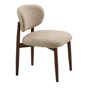 Scaun dining Isola, Maro deschis, 58x52x77 cm