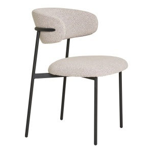 Scaun dining Mira, Nisip, 59x55x79.5 cm