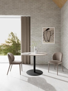 Scaun dining Patricia, Maro, 83x48x57 cm