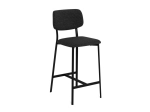 Scaun inalt Alison, Gri, 98x40x48 cm - Img 2