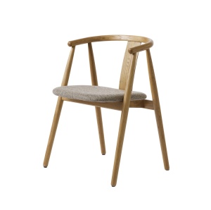 Scaun RELATE, Bej, 52x77x59 cm - Img 3