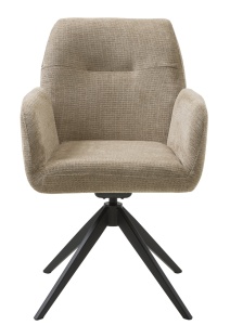 Scaun ROXANA SELECT, Taupe, 62x88x58 cm - Img 2