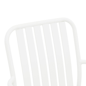 Scaun stivuibil, Vista, Alb, 60x62x84 cm - Img 7