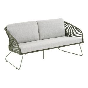 Set 5 piese Mobilier lounge pentru exterior Novella, Gri, 79x71x162 cm