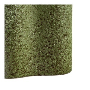 Vaza decorativa, Verde inchis, 19x14.5x14.5 cm