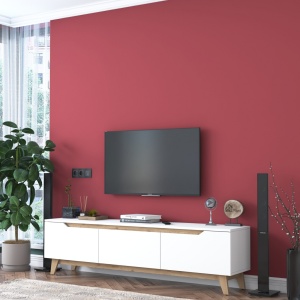 Έπιπλο TV D1 Λευκό 180x35x48.6 cm