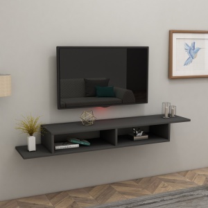Έπιπλο TV Muson Ανθρακί 120x29.6x18.2 cm