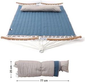 Αιώρα Songmics Μπλε 200x140 cm - Img 2