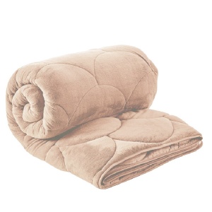 Αφράτο πάπλωμα Fluffy Μπεζ 195x215 cm