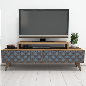Έπιπλο TV City Walnut-Chalcedony - Img 3