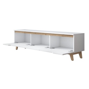 Έπιπλο TV D1 Λευκό 180x35x48.6 cm - Img 11