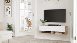Έπιπλο TV FR13 Athlantic Pine-Λευκό - Img 3