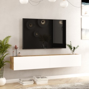Έπιπλο TV FR8 Athlantic Pine-Λευκό - Img 2