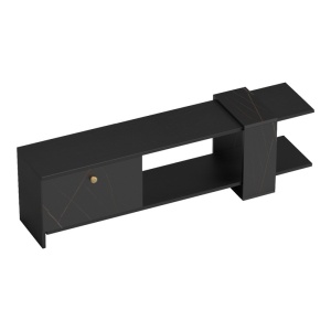 Έπιπλο TV Standi Μαύρο 120x25x36.8 cm - Img 2