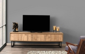 Έπιπλο TV Tılsım 180 Μαύρο-Pine - Img 2