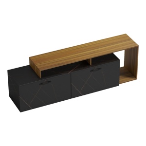 Έπιπλο TV Tobler Καρυδί 170x40x53 cm - Img 2