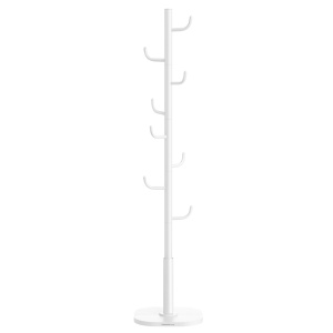 Επιτοίχια Κρεμάστρα Λευκή Songmics 40x40x175.3 cm