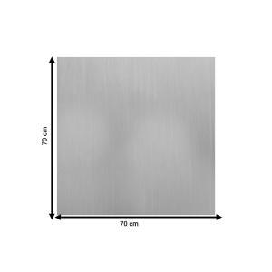 Επιφάνεια τραπεζιού Tredial μπεζ 70x70x3 cm - Img 2