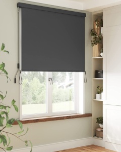 Κάθετη τέντα, Songmics, 140 x 250 cm, Γκρι - Img 2