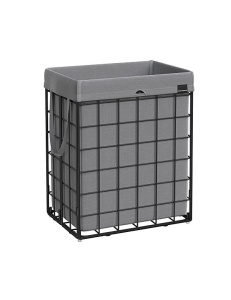 Καλάθι απλύτων, Songmics, LCB190G01, Γκρι, 90L