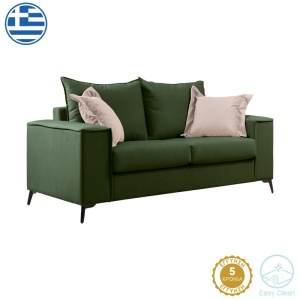 Καναπές 2 θέσεων Verona 2 Pako World Σκούρο Πράσινο 173x93x100 cm