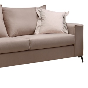 Καναπές 3 θέσεων Verona 3 Pako World Mocha 225x93x100 cm - Img 3