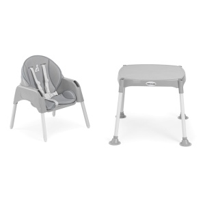 Καρέκλα για bebeluși 3 in 1 Γκρι 86x55 cm - Img 4