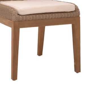 Καρέκλα κήπου Swinton Boho Pako World Natural 53x63x86 cm - Img 6