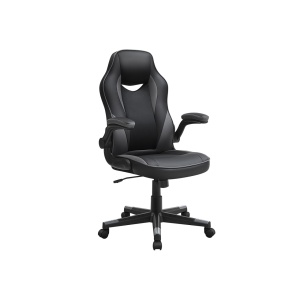 Καρέκλα gaming Songmics Μαύρο 75x64x120 cm