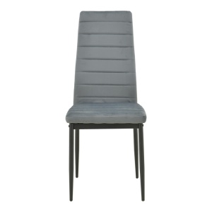Καρέκλα Parker Γκρι 39.5x48x95 cm - Img 4