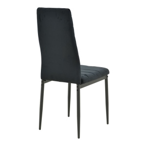 Καρέκλα Parker Μαύρο 39.5x48x95 cm - Img 2