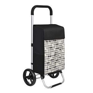 Καρότσι Αγορών Songmics Μαύρο 47x33x97 cm - Img 2
