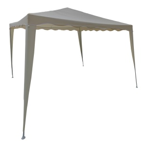 Κιόσκι κήπου, Gazebo, Μπεζ, 300x300x250 cm