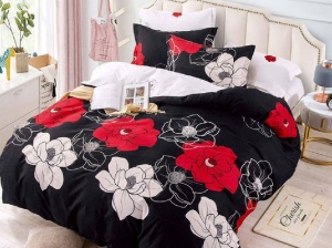 Κλινοσκεπάσματα με Λάστιχο 180x200 Hortensia, 6 Τεμάχια (Finet)