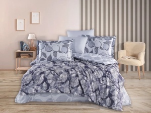 Κλινοσκεπάσματα Calisse Navy Blue (Βαμβάκι 100% Poplin)