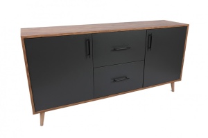 Κονσόλα Cordoba Walnut-Ανθρακί - Img 13