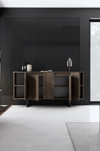 Κονσόλα Luxe Καρυδί 160x35x80 cm - Img 5
