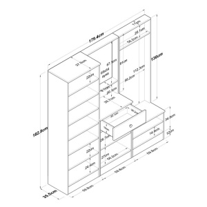 Κρεμάστρα Εισόδου P6 - M2 - 2257G - Img 5