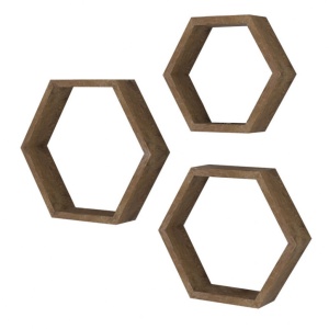 Κρεμαστό ράφι Valis Walnut